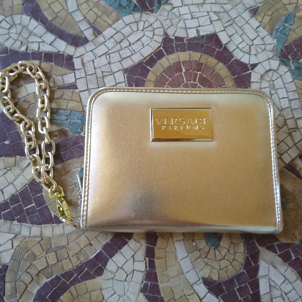 Versace wristlet